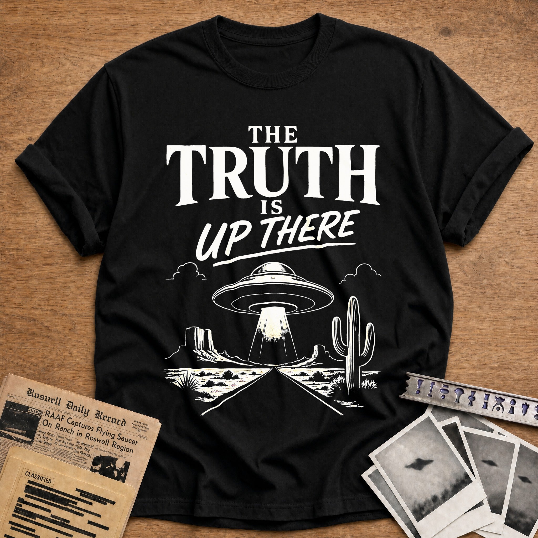 Truth Is Up There - Black