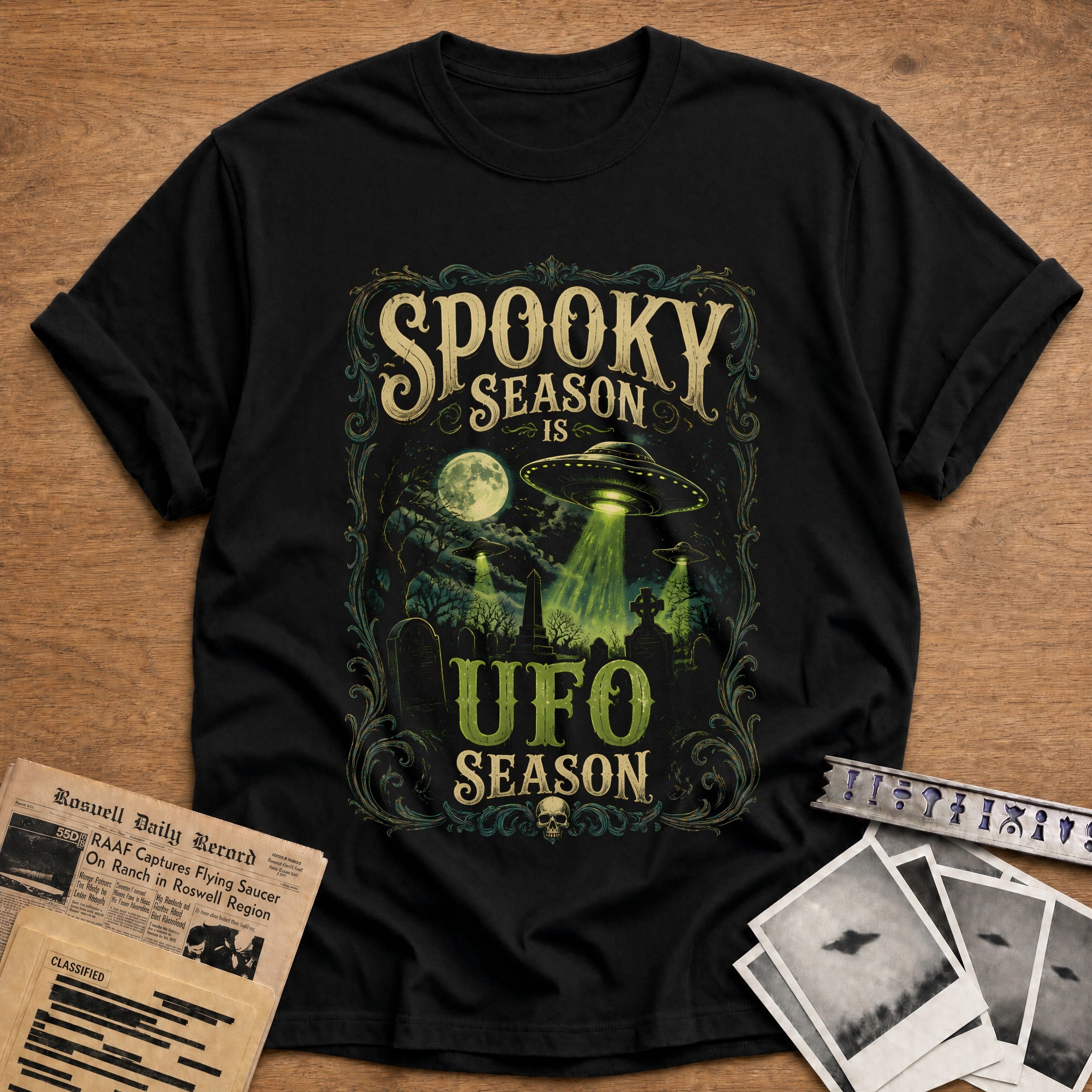 Ufo Season 43 T-Shirt - Black