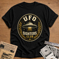 UFO Sighters Club T-Shirt - Black