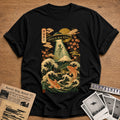 Ukiyoe Ufo Jade 47 T-Shirt - Black