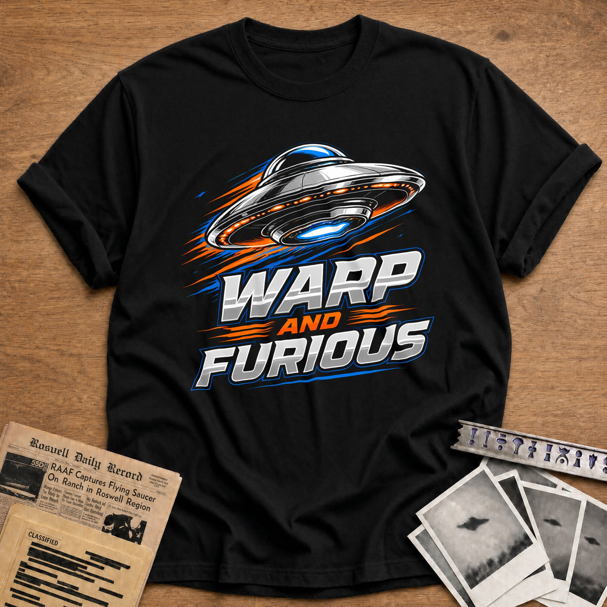 Warp And Furious 98 T-Shirt - Black