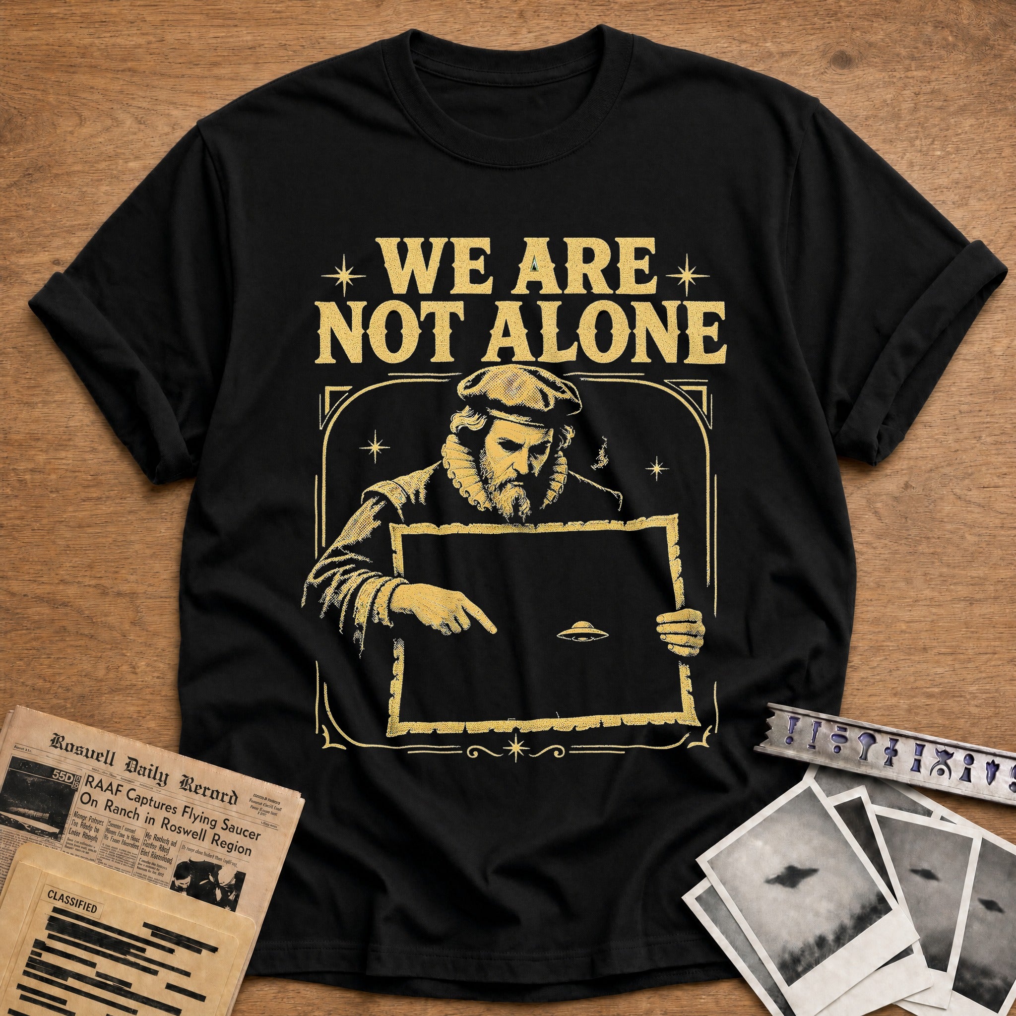 We Are Not Alone 01 - Black