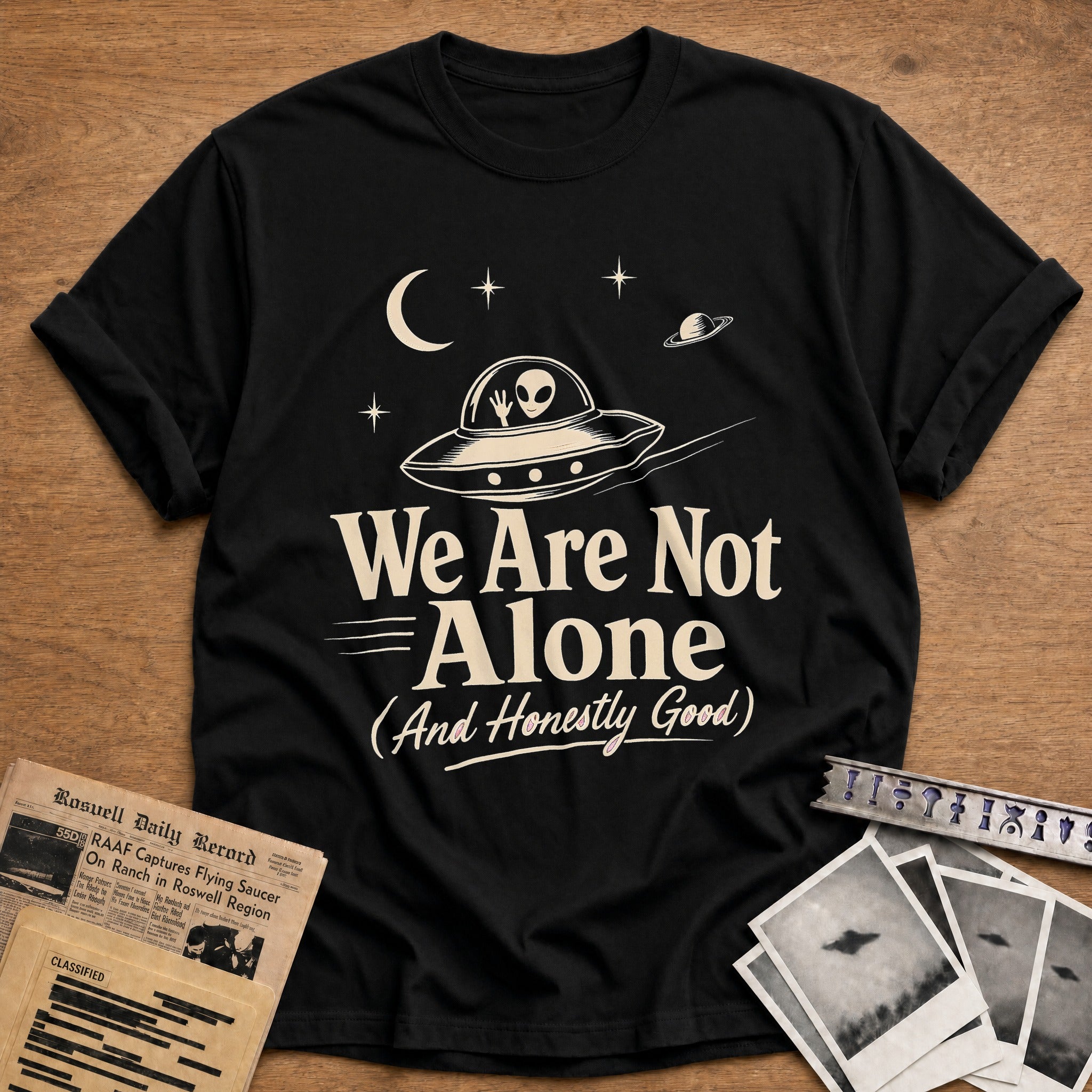 We Are Not Alone 02 - Black