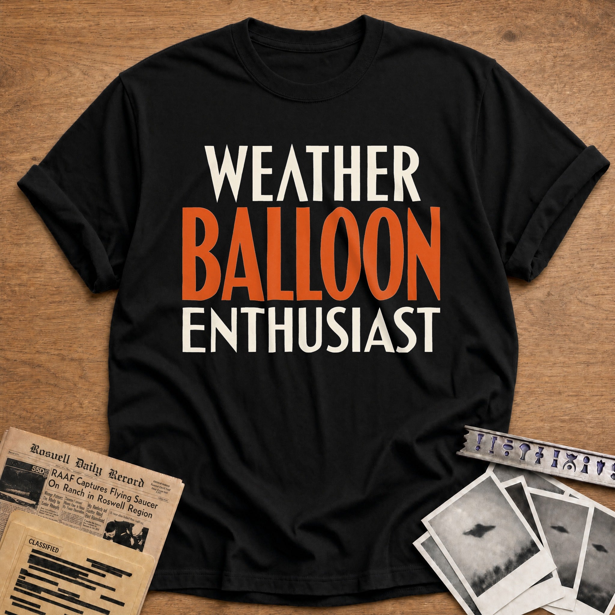Weather Balloon Enthusiast 03 - Black