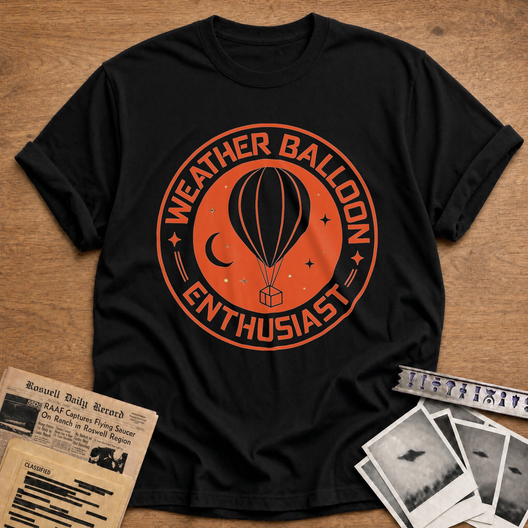 Weather Balloon Enthusiast 04 - Black