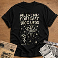 Weekend Ufos 87 T-Shirt - Black