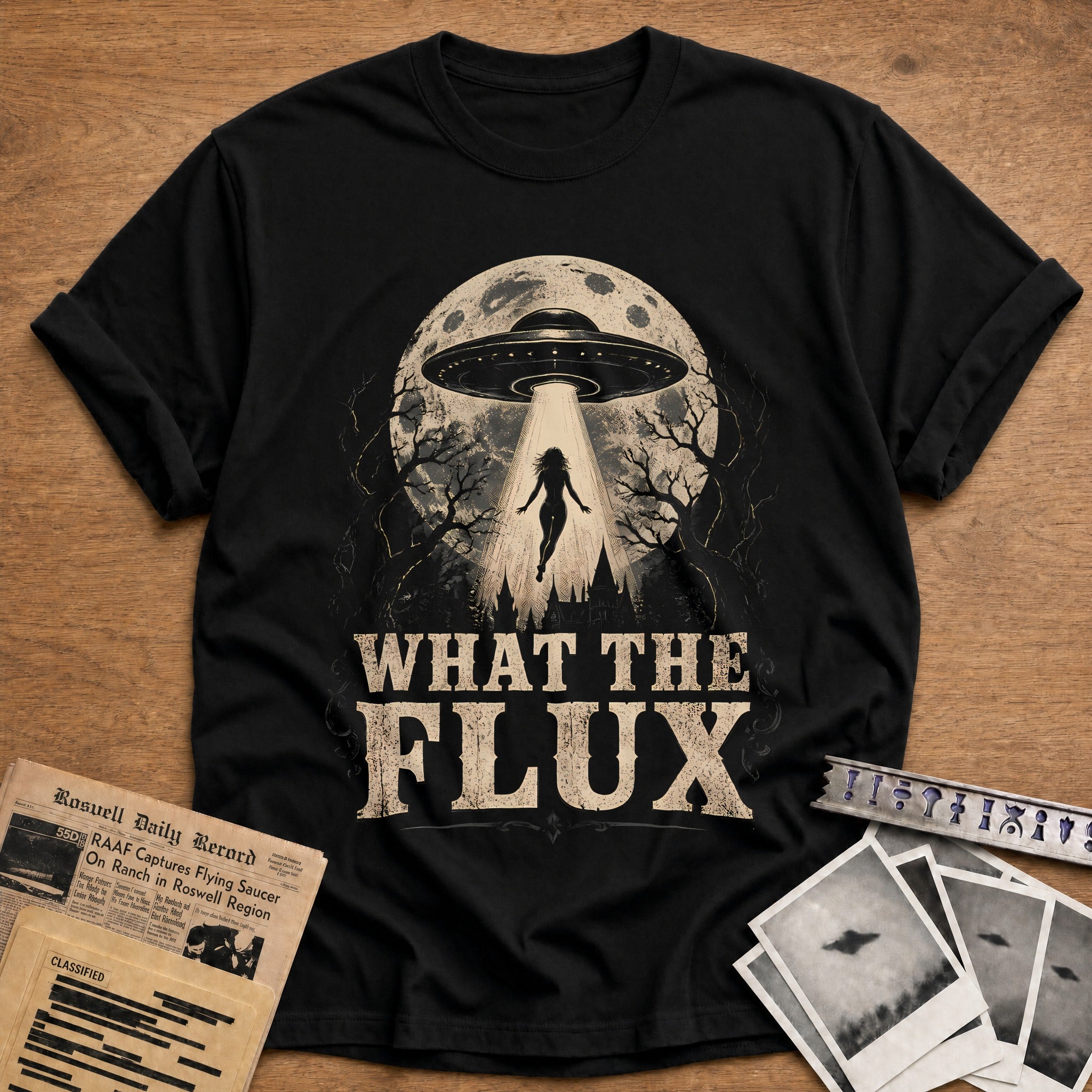 What The Flux 42 T-Shirt - Black