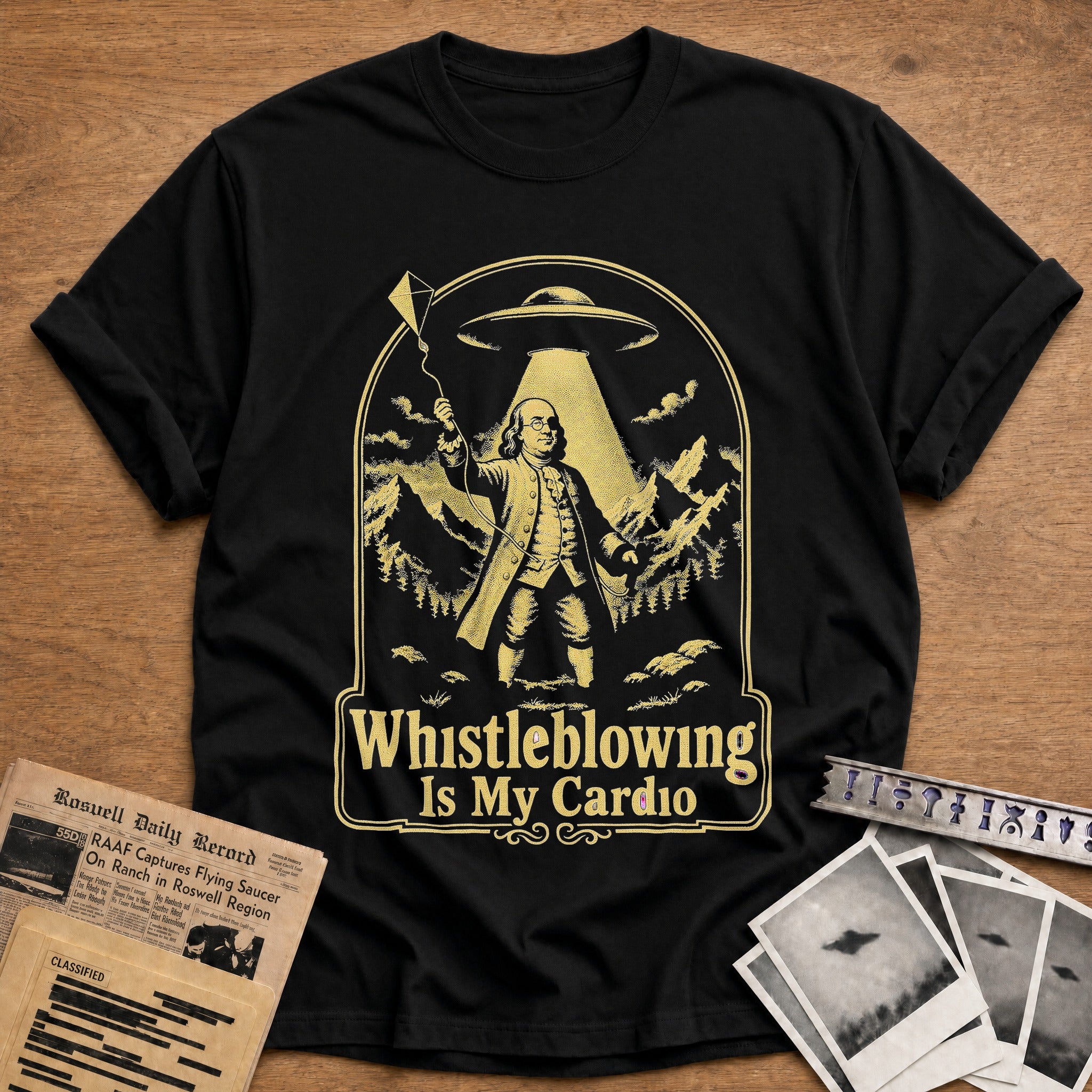 Whistleblowing Is My Cardio 01 - Black