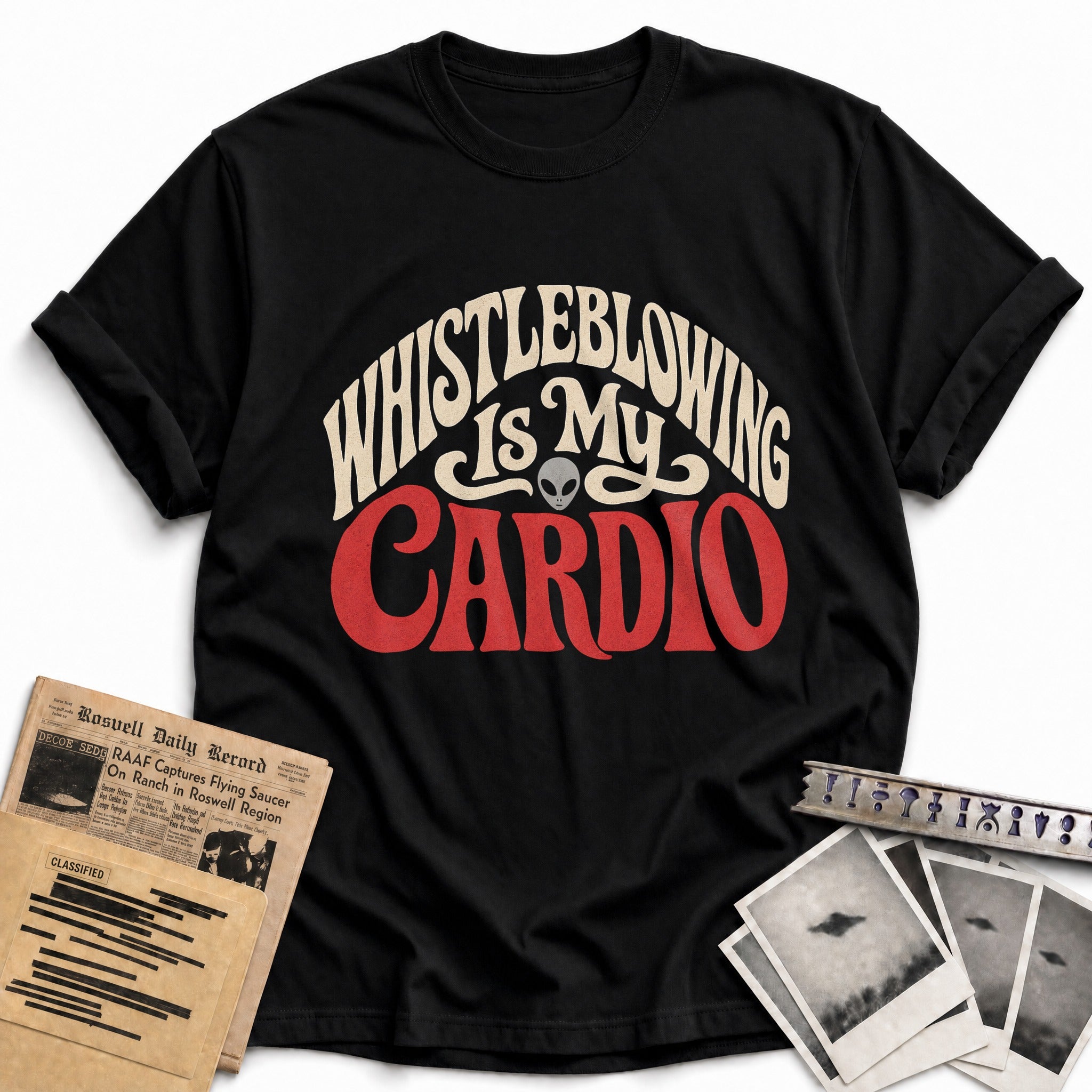 Whistleblowing Is My Cardio 04 - Black
