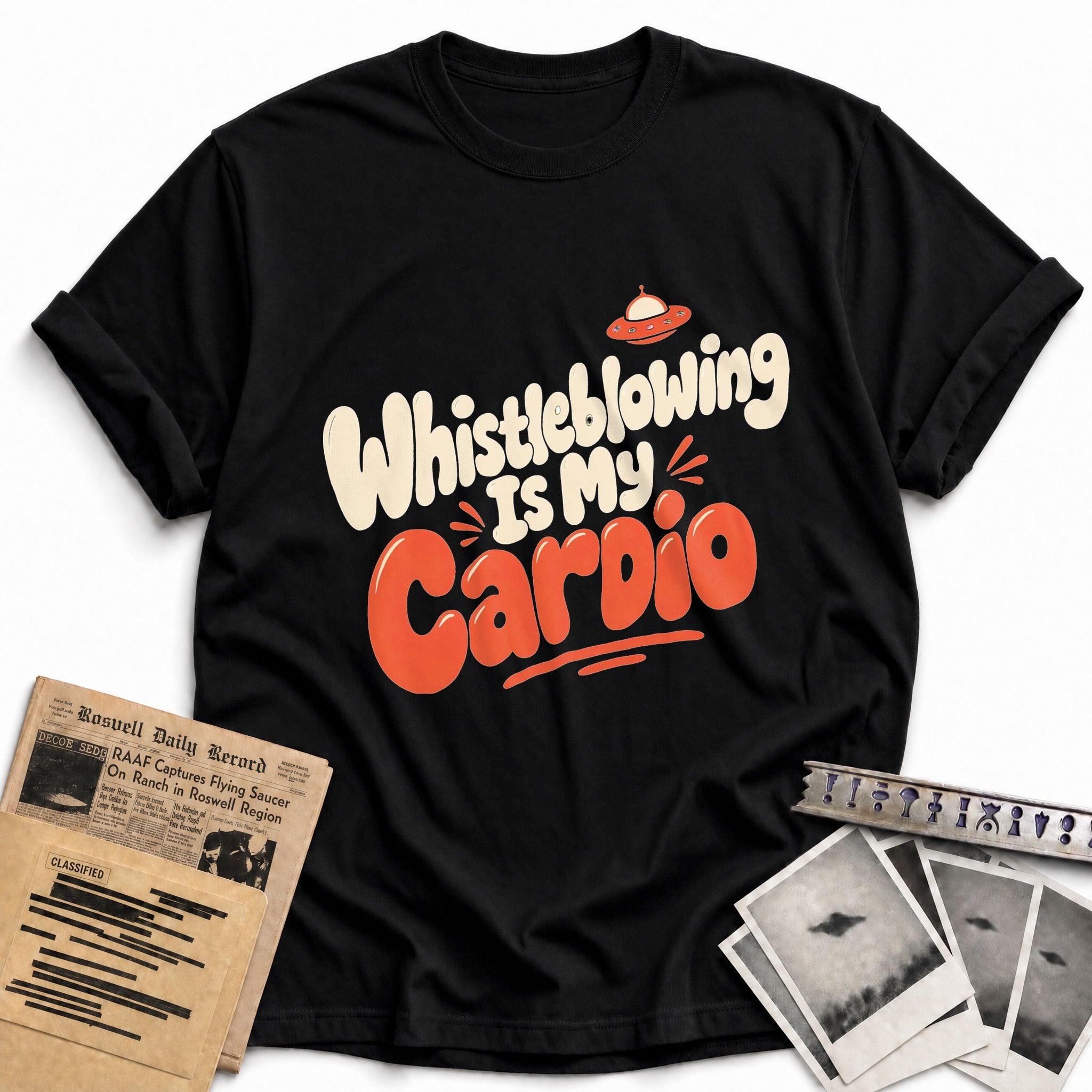 Whistleblowing Is My Cardio 05 - Black