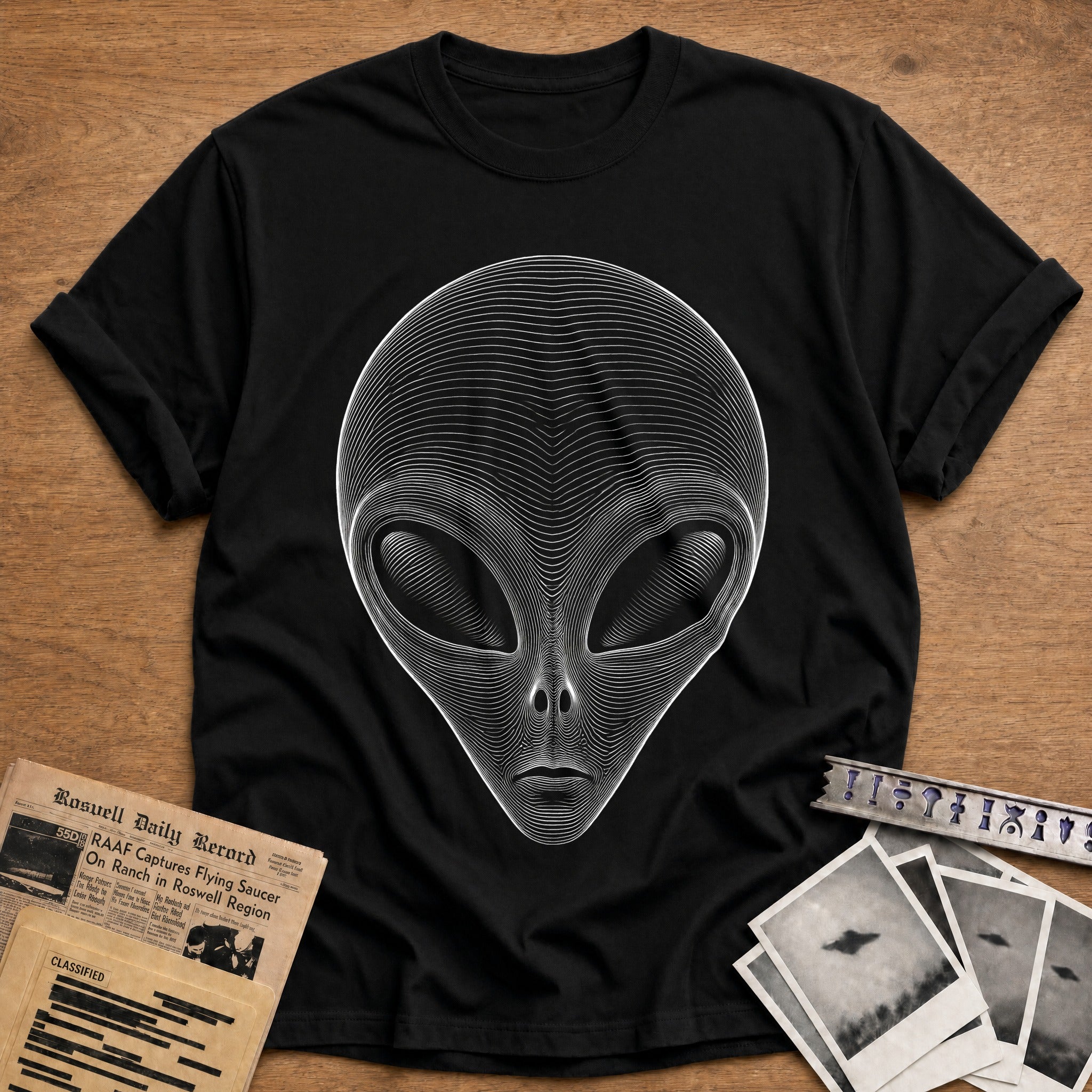 Wide Eyed Wonder T-Shirt - Black