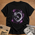 black hole galaxy purple space - Black