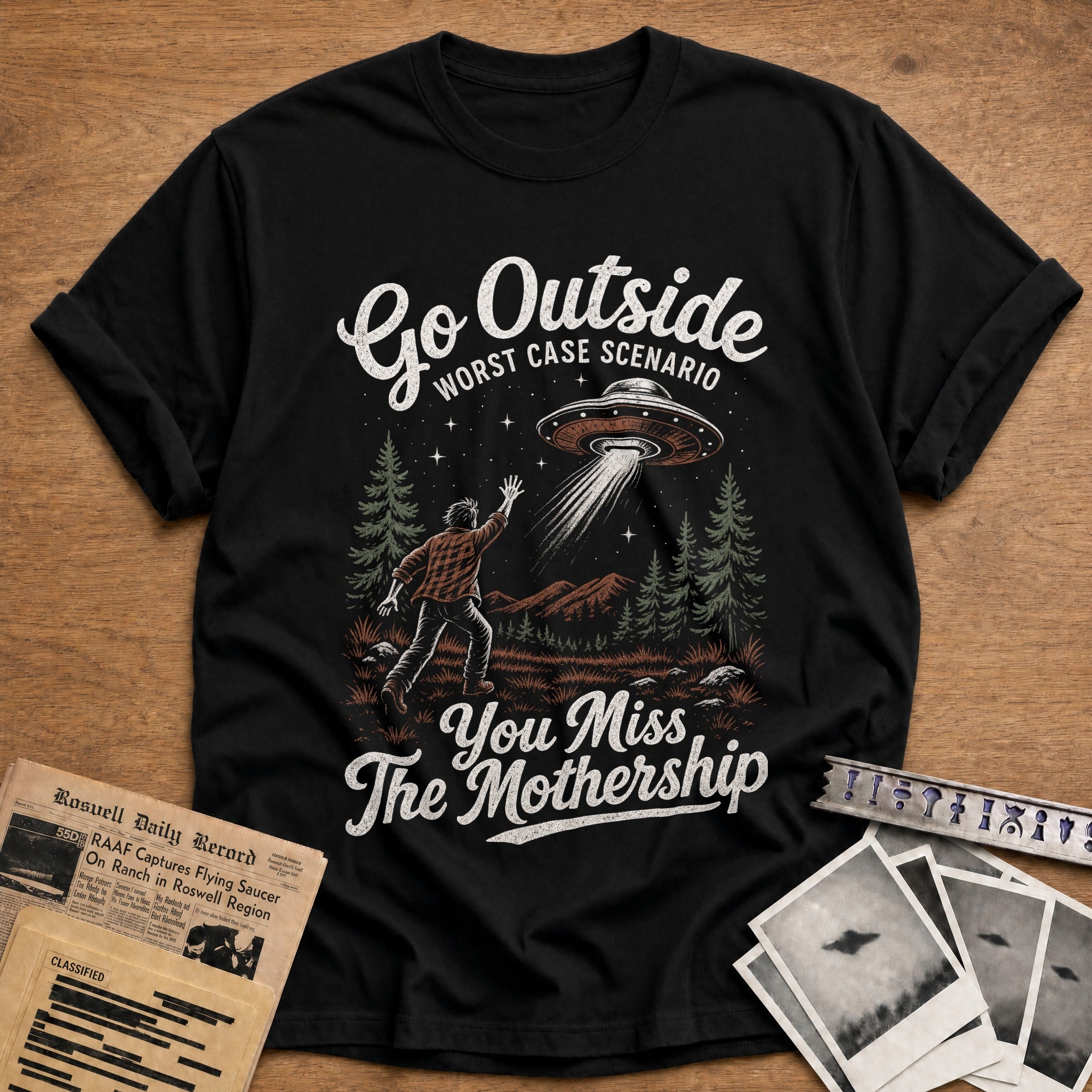 go outside worst case scenario you miss the - Black