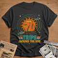70 Around The Sun T-Shirt - Charcoal