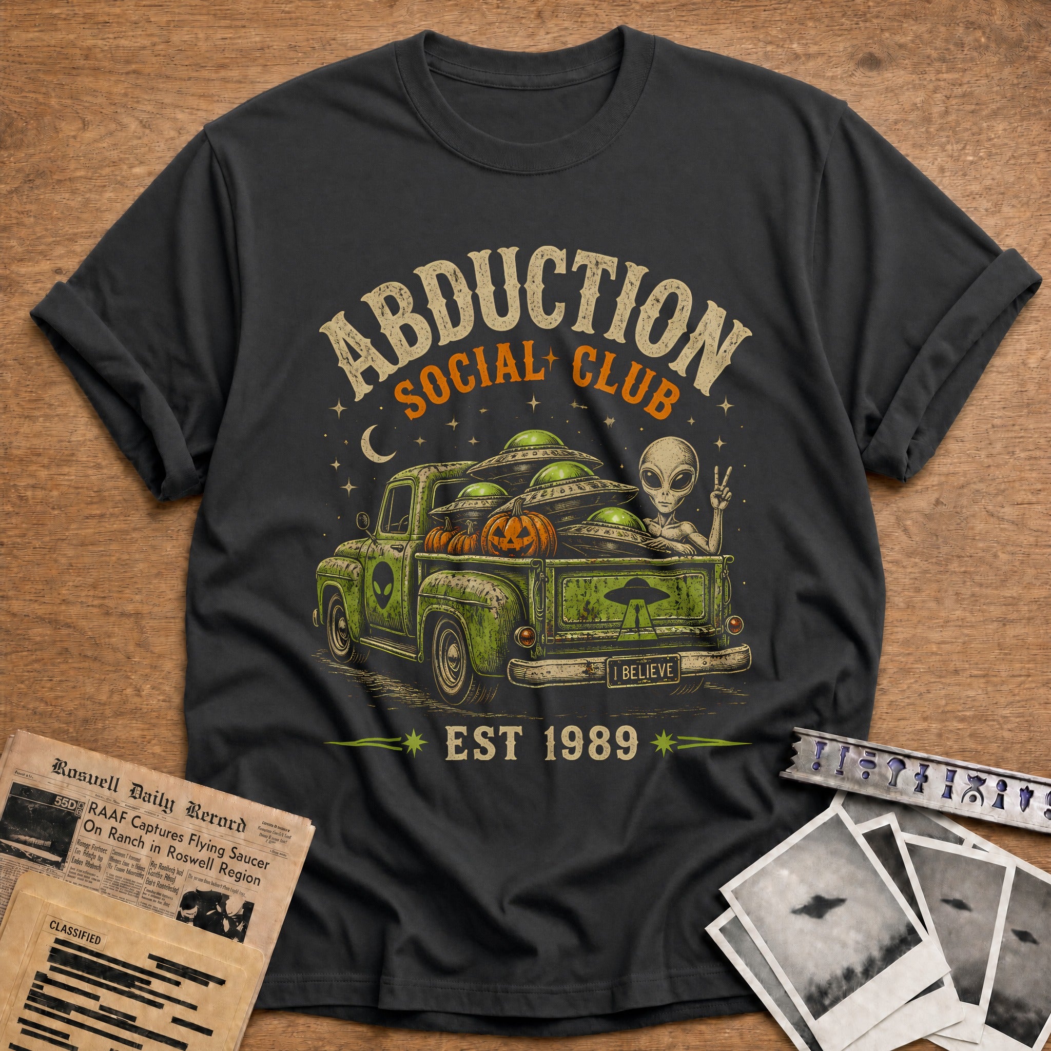 Abduction Social Club 30 - Charcoal