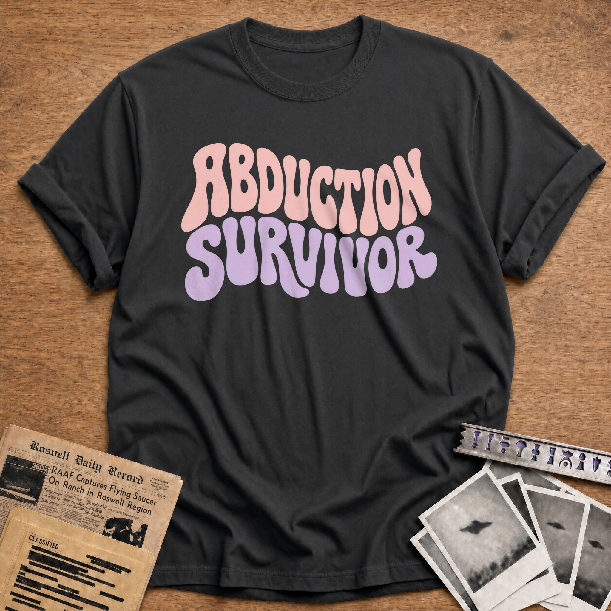 Abduction Survivor - Charcoal