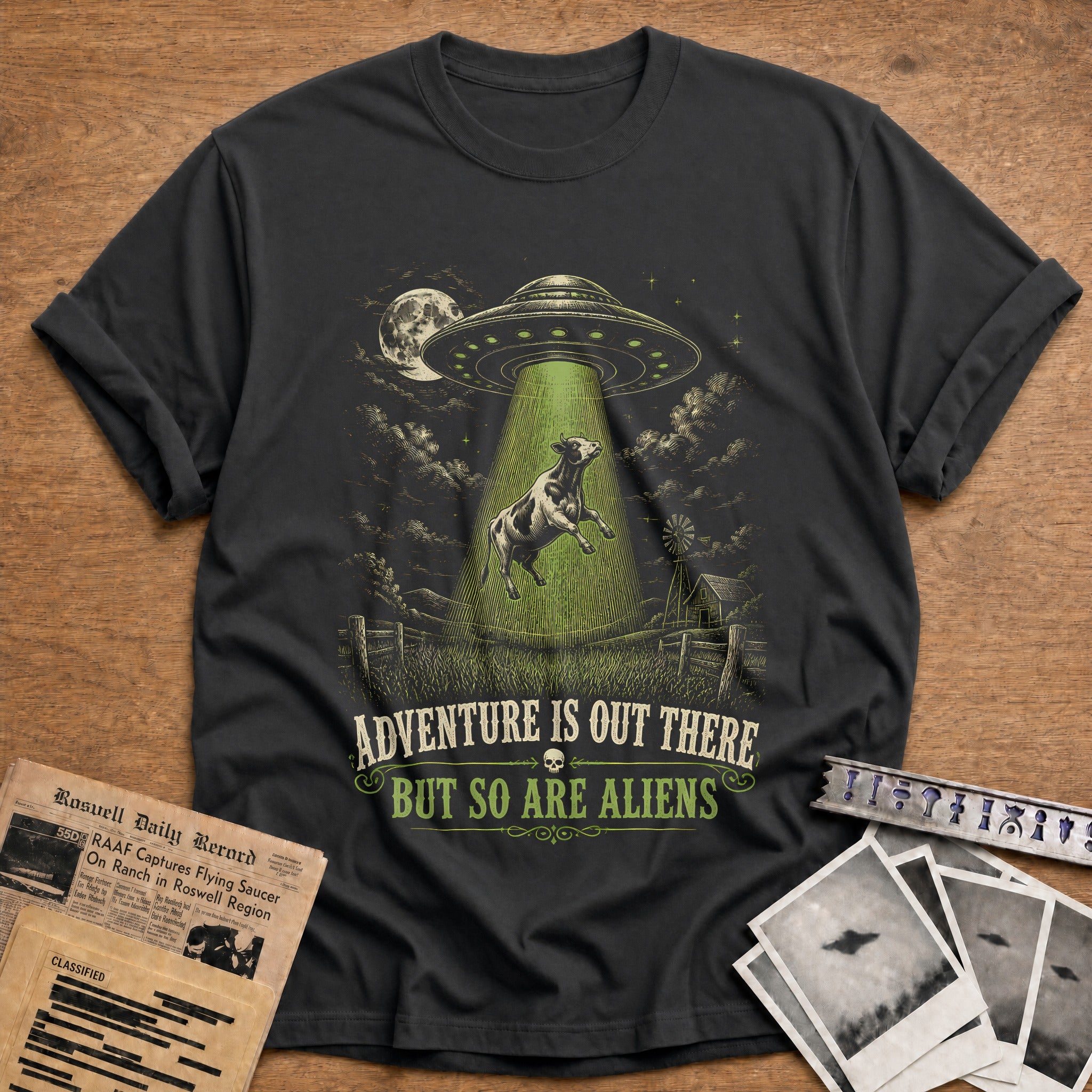 Adventure Aliens 22 - Charcoal