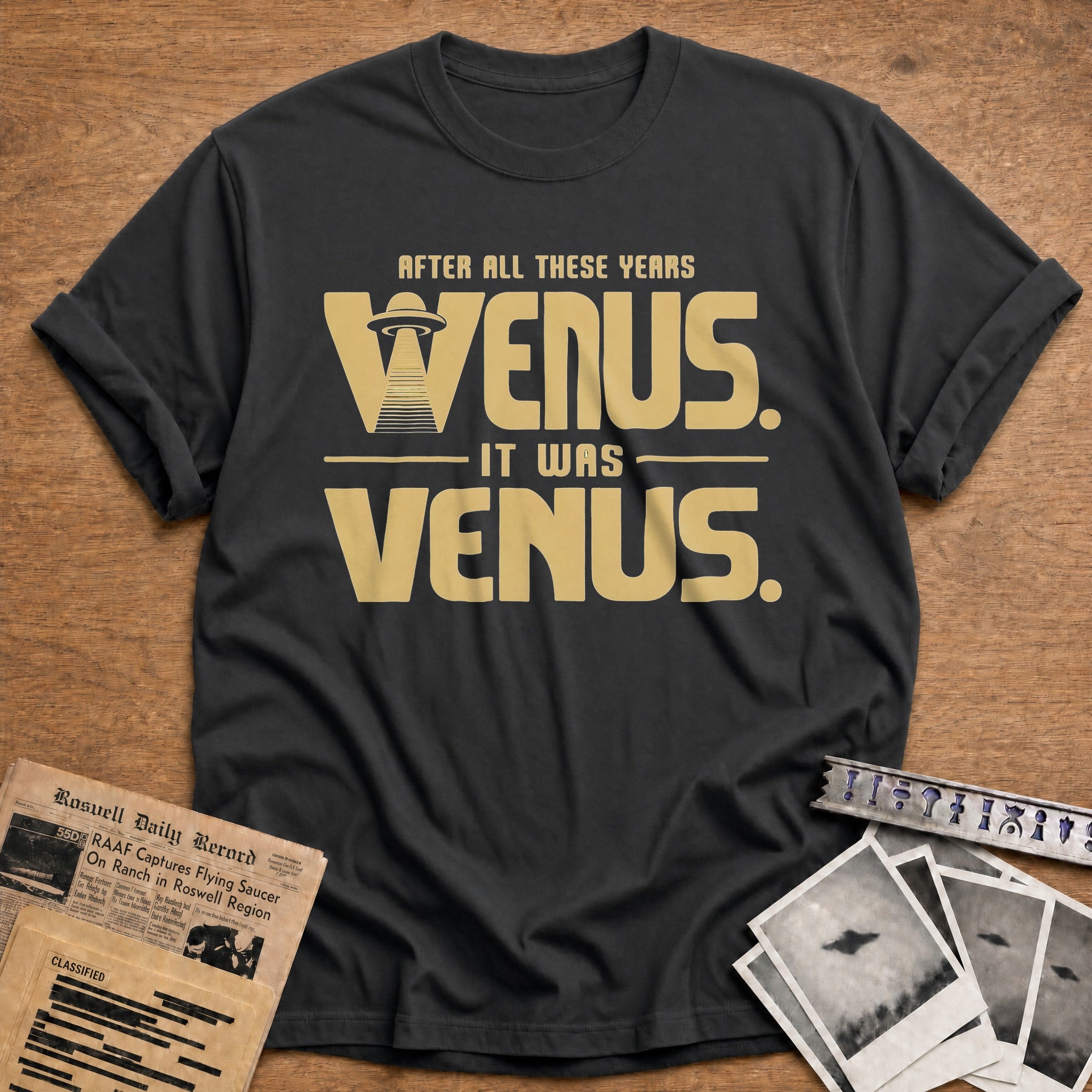 After All These Years Venus It Was Venus - Charcoal