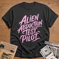 Alien Abduction Test Pilot - Charcoal