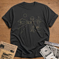 Alien Hitchhiker 86 T-Shirt - Charcoal