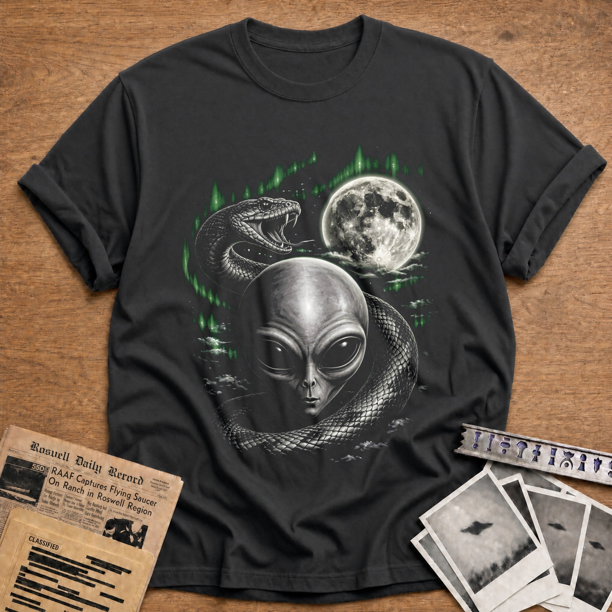 Alien Serpent Aurora 94 - Charcoal