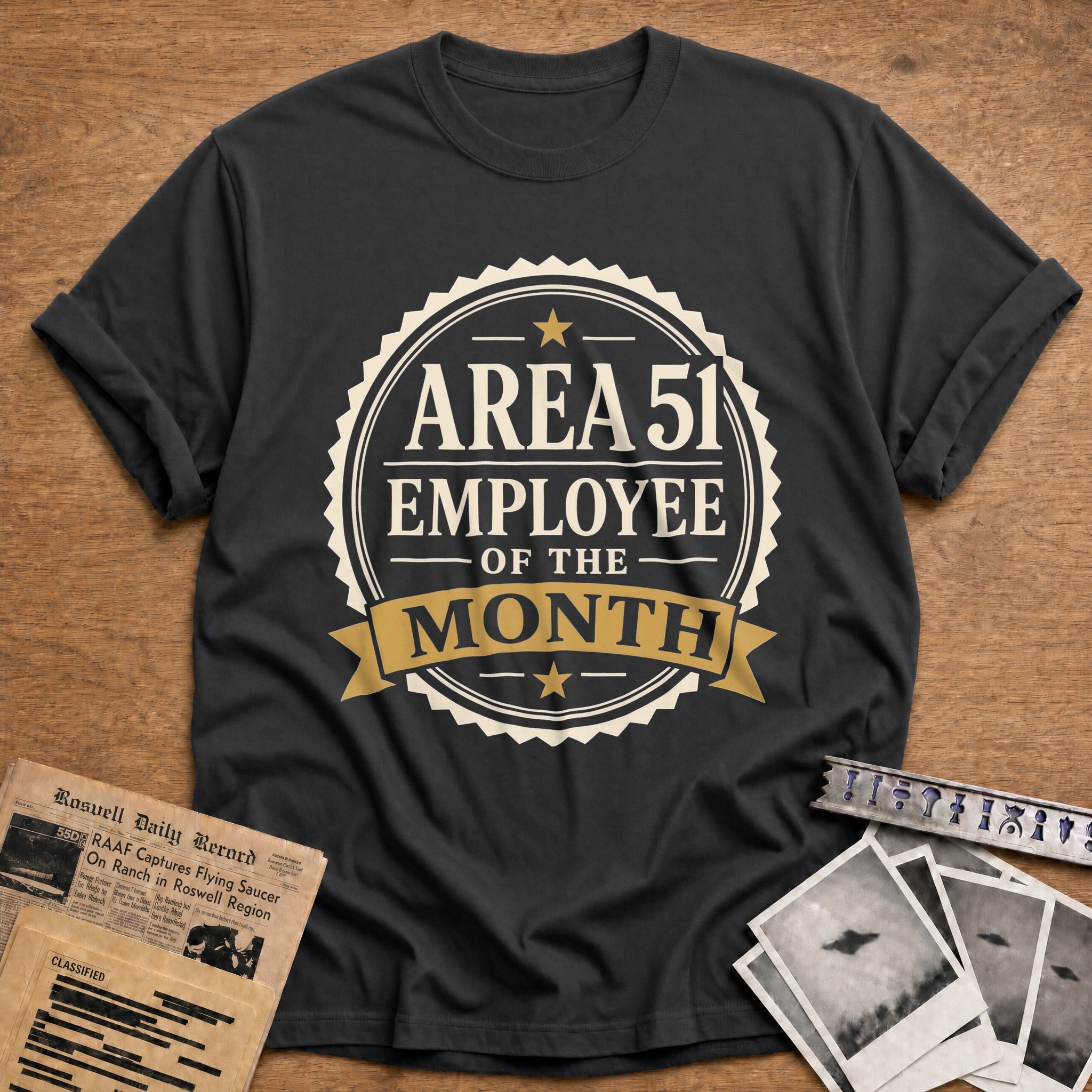 Area 51 Employee Of The Month 01 - Charcoal