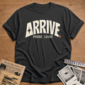 Arrive Probe Leave 01 - Charcoal
