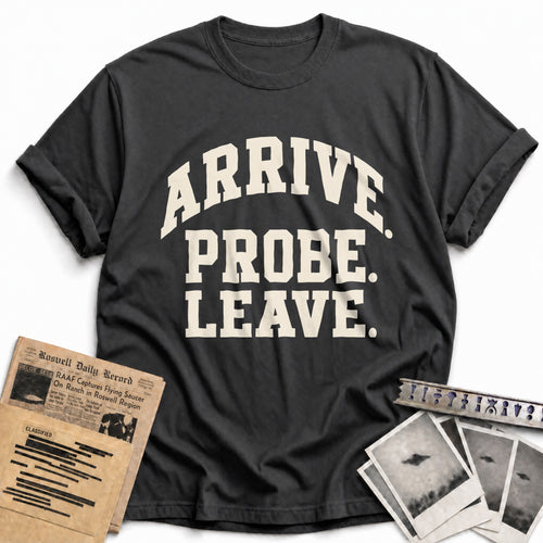 Arrive Probe Leave 05 - Charcoal
