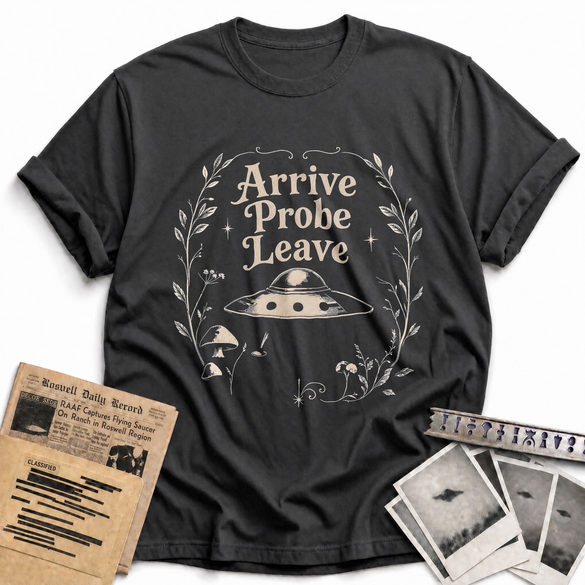 Arrive Probe Leave 06 - Charcoal