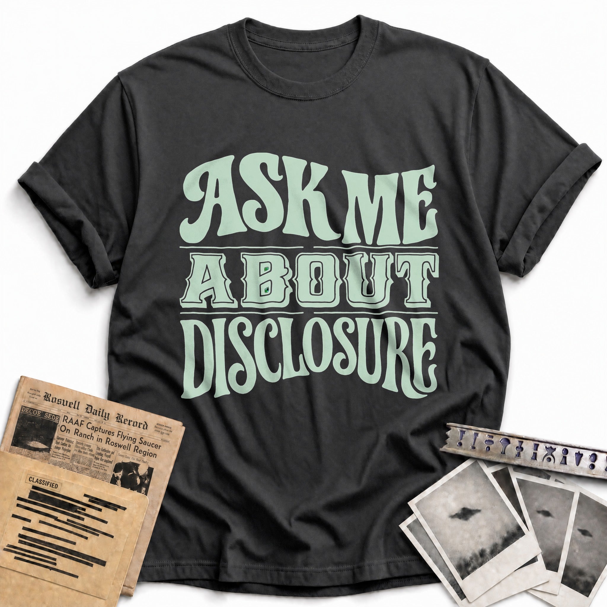 Ask Me About Disclosure 03 - Charcoal