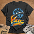 Back To The Saucer 44 T-Shirt - Charcoal