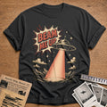 Beam Me Up Comic 79 T-Shirt - Charcoal