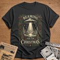 Beaming Home For Christmas 80 T-Shirt - Charcoal