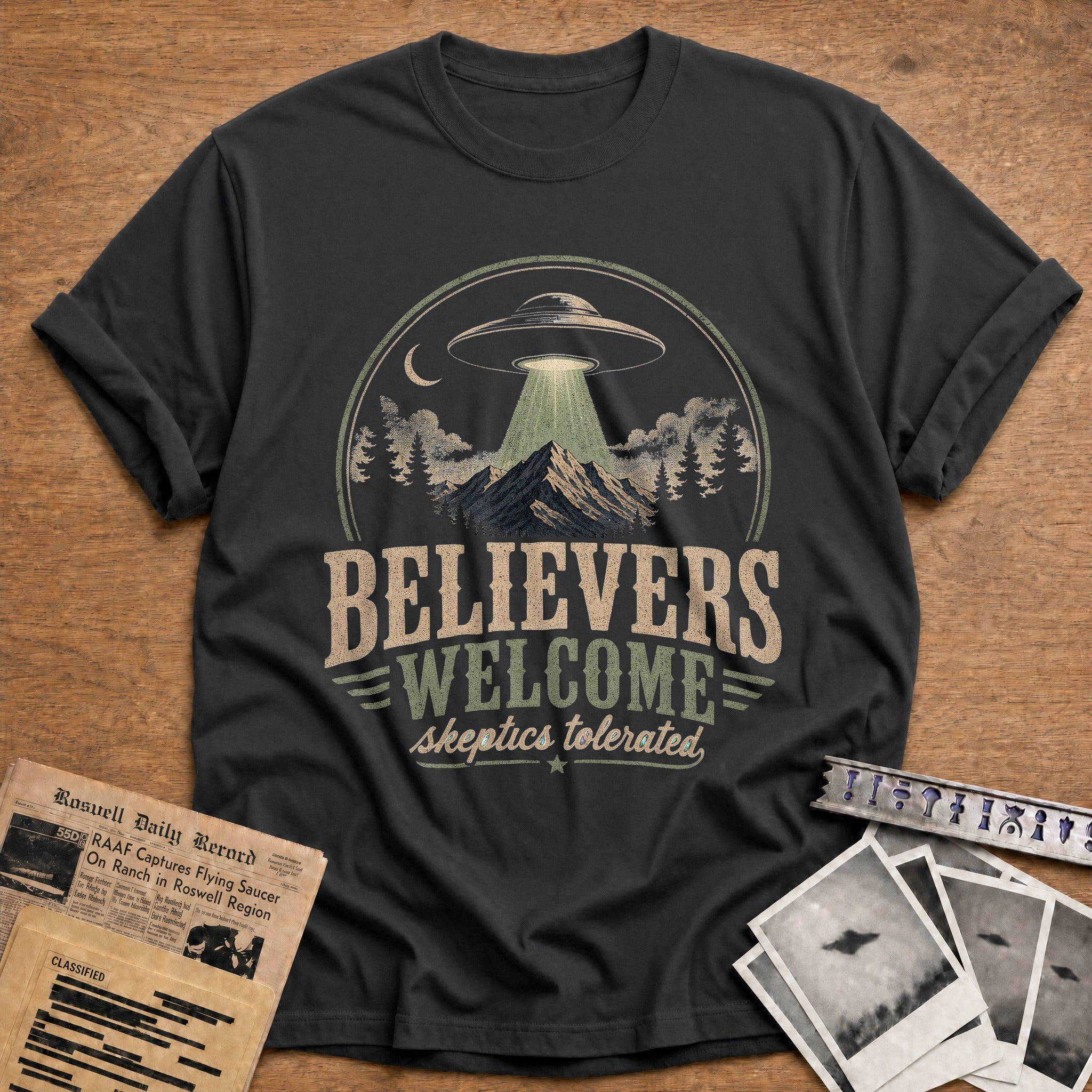 Believers Welcome 01 - Charcoal