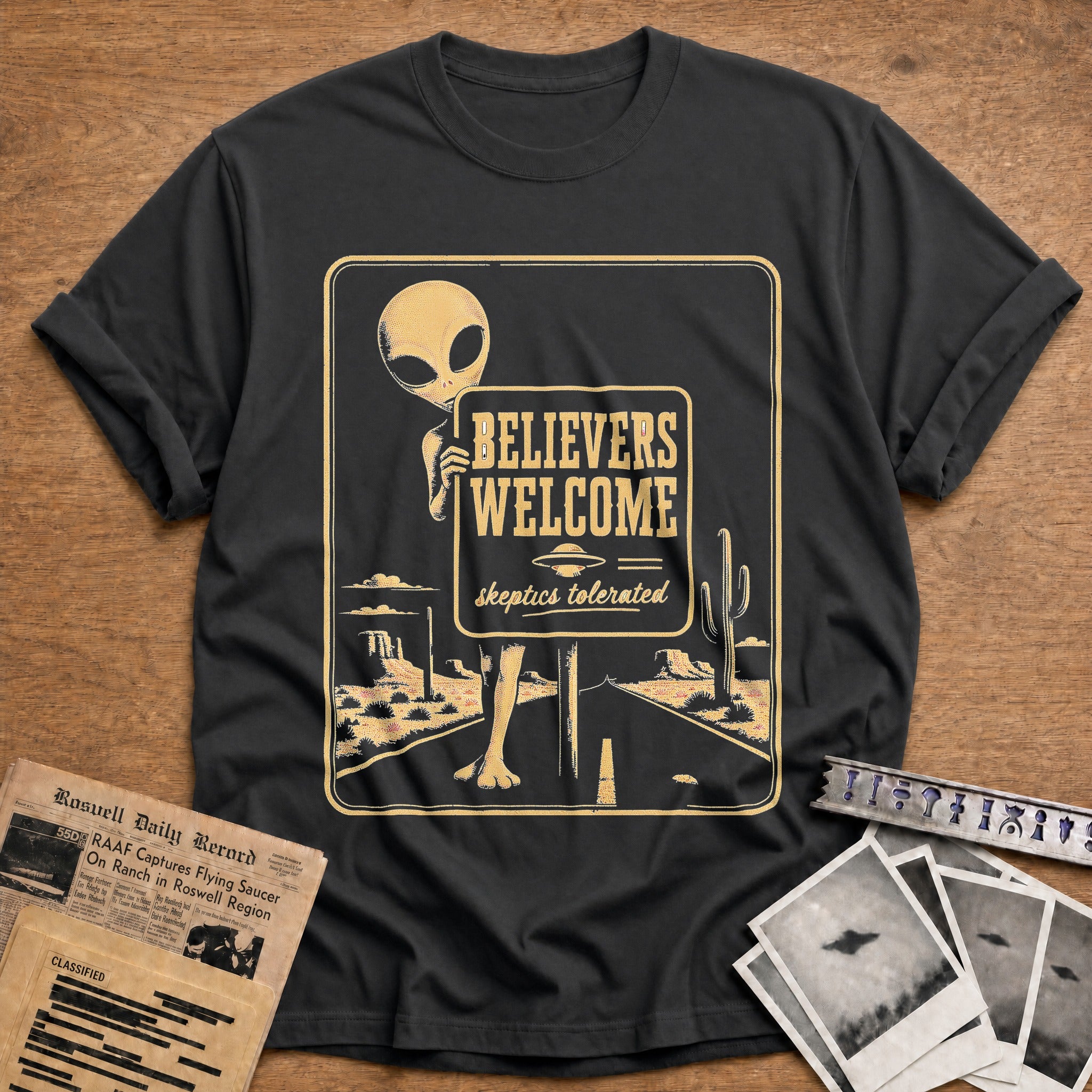 Believers Welcome 03 - Charcoal