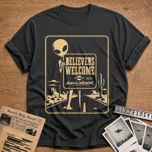 Believers Welcome 03 - Charcoal
