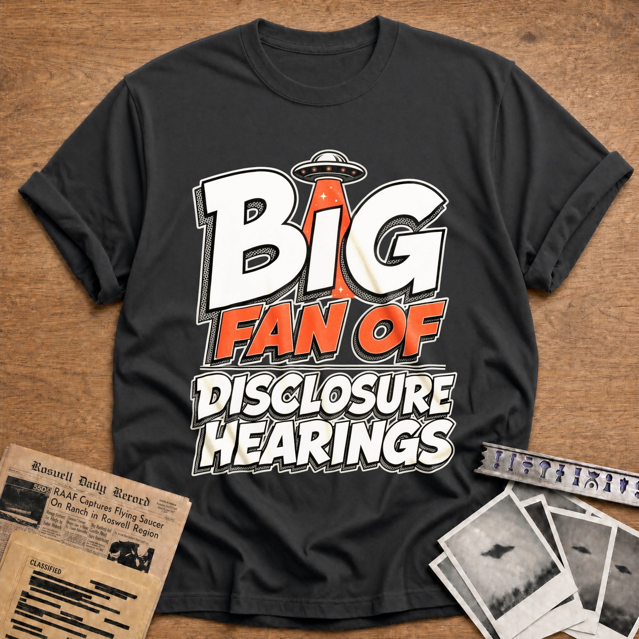 Big Fan Of Disclosure Hearings - Charcoal