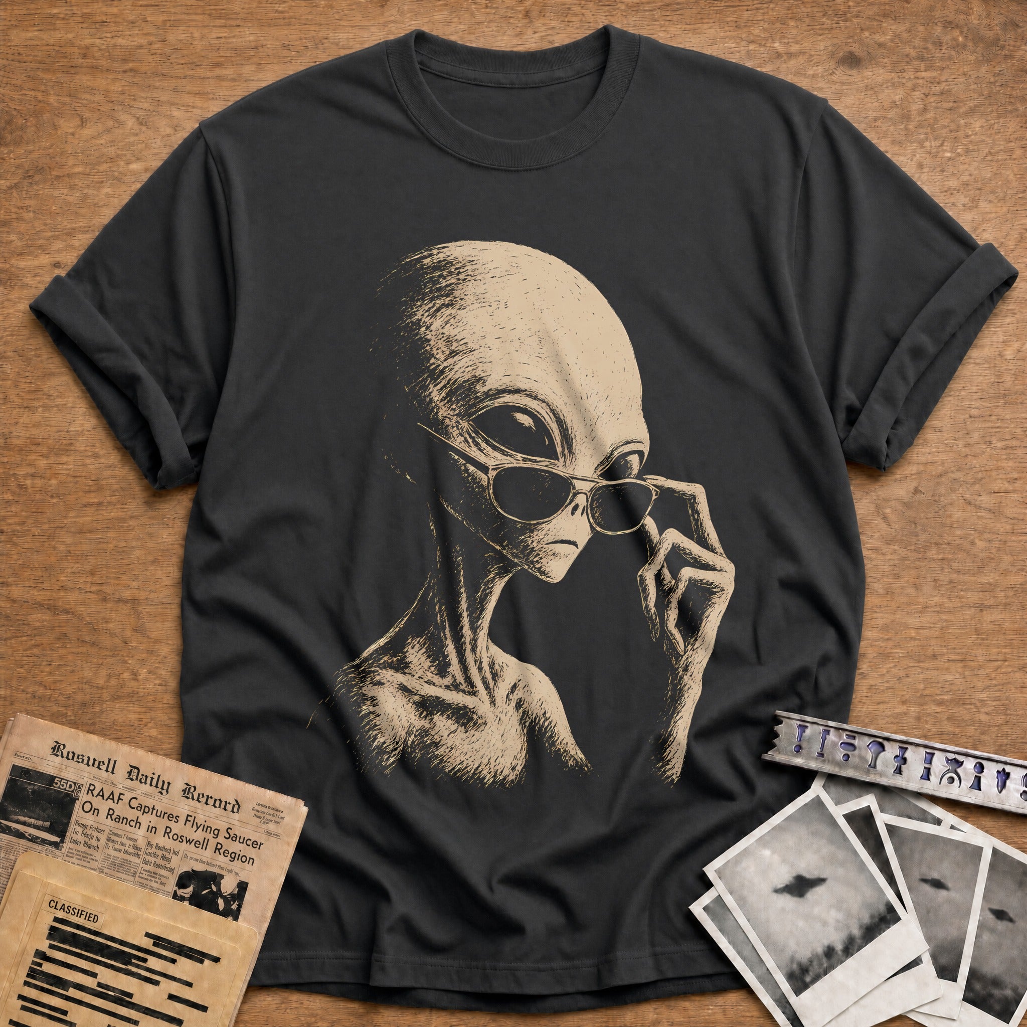 Cool Grey T-Shirt - Charcoal