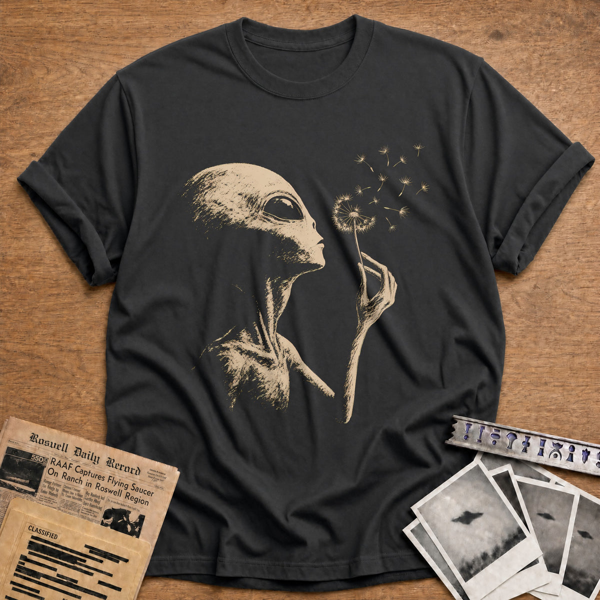 Dandelion 86 T-Shirt - Charcoal