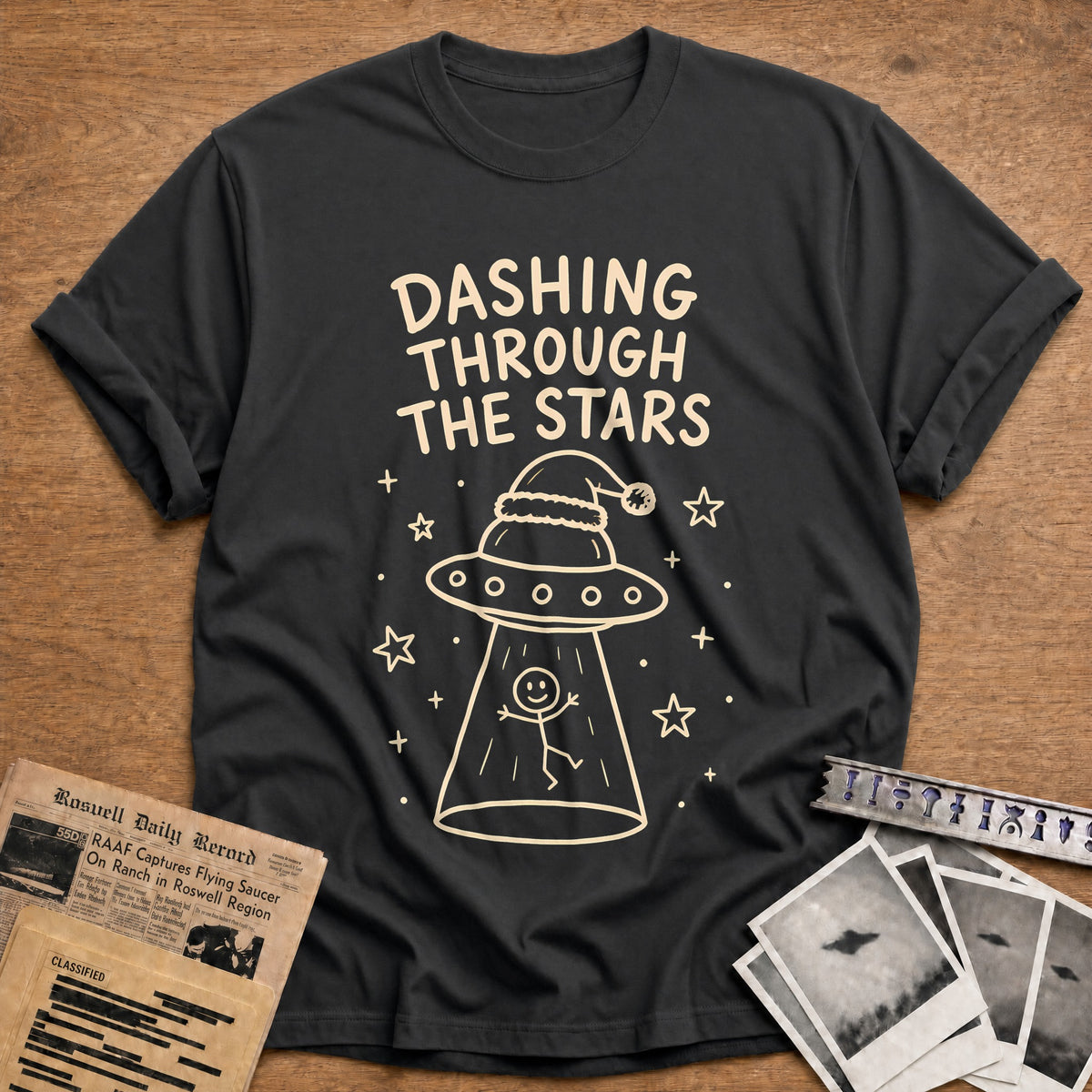 Dashing Stars 26 T-Shirt - Charcoal