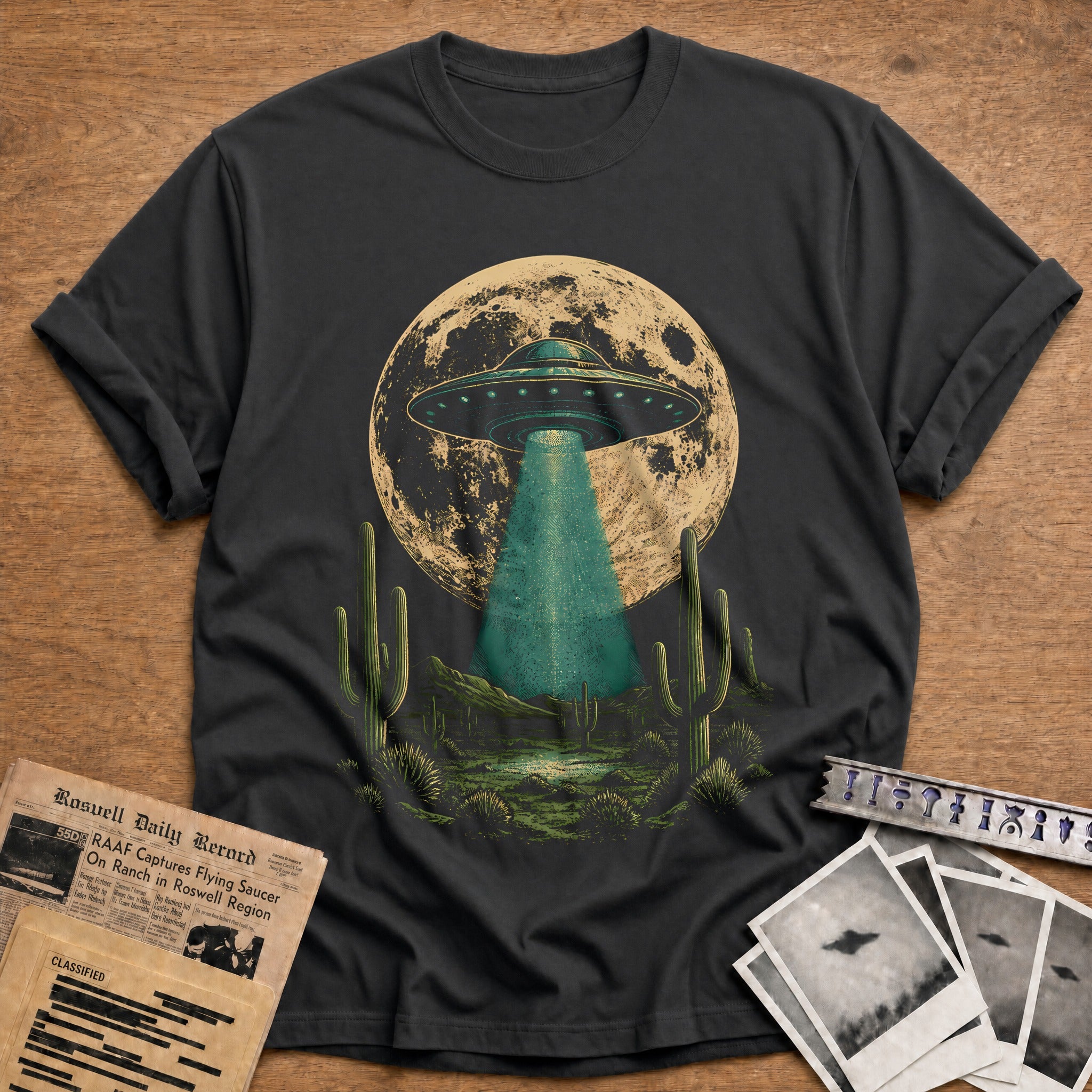 Desert Disclosure T-Shirt - Charcoal