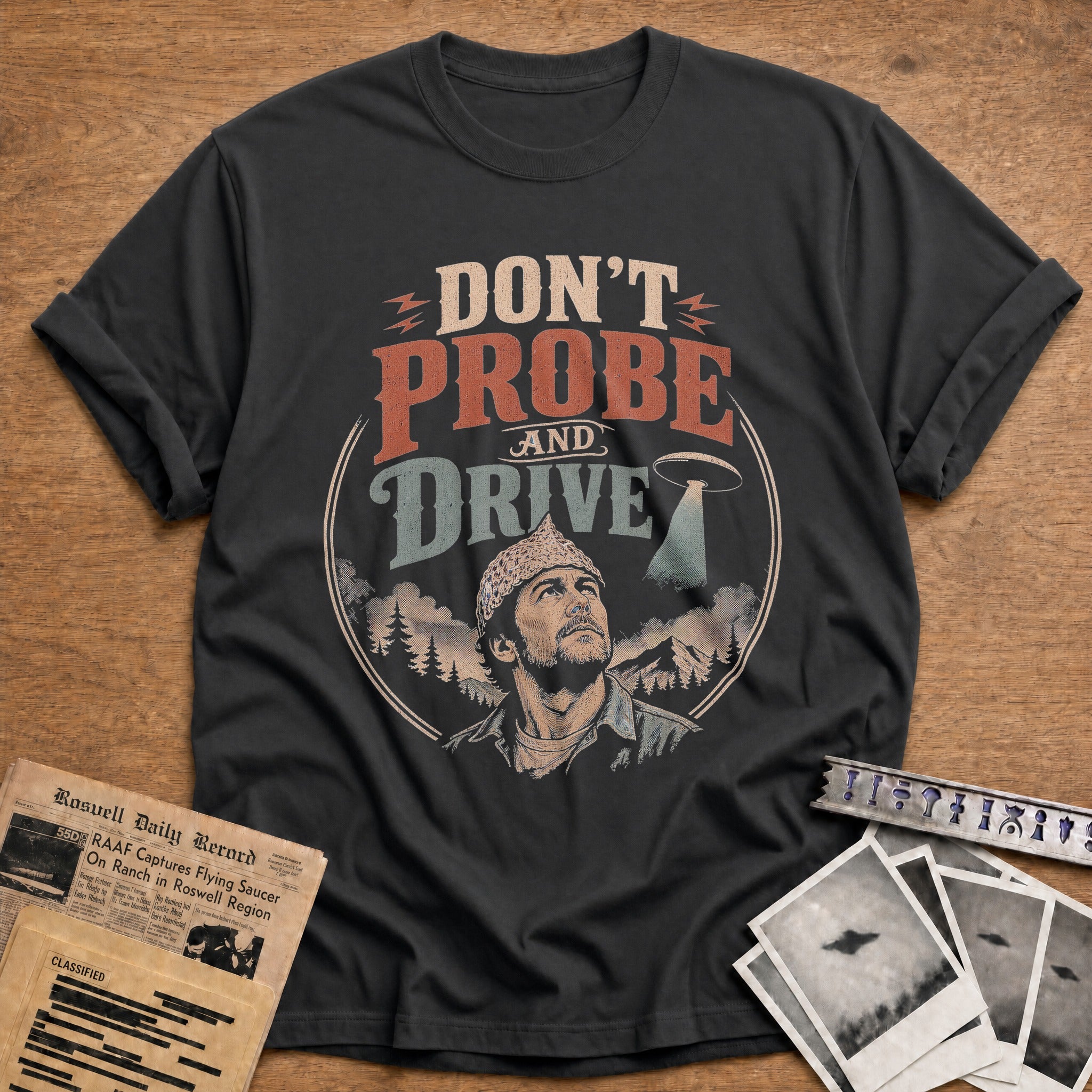 Dont Probe And Drive 01 - Charcoal