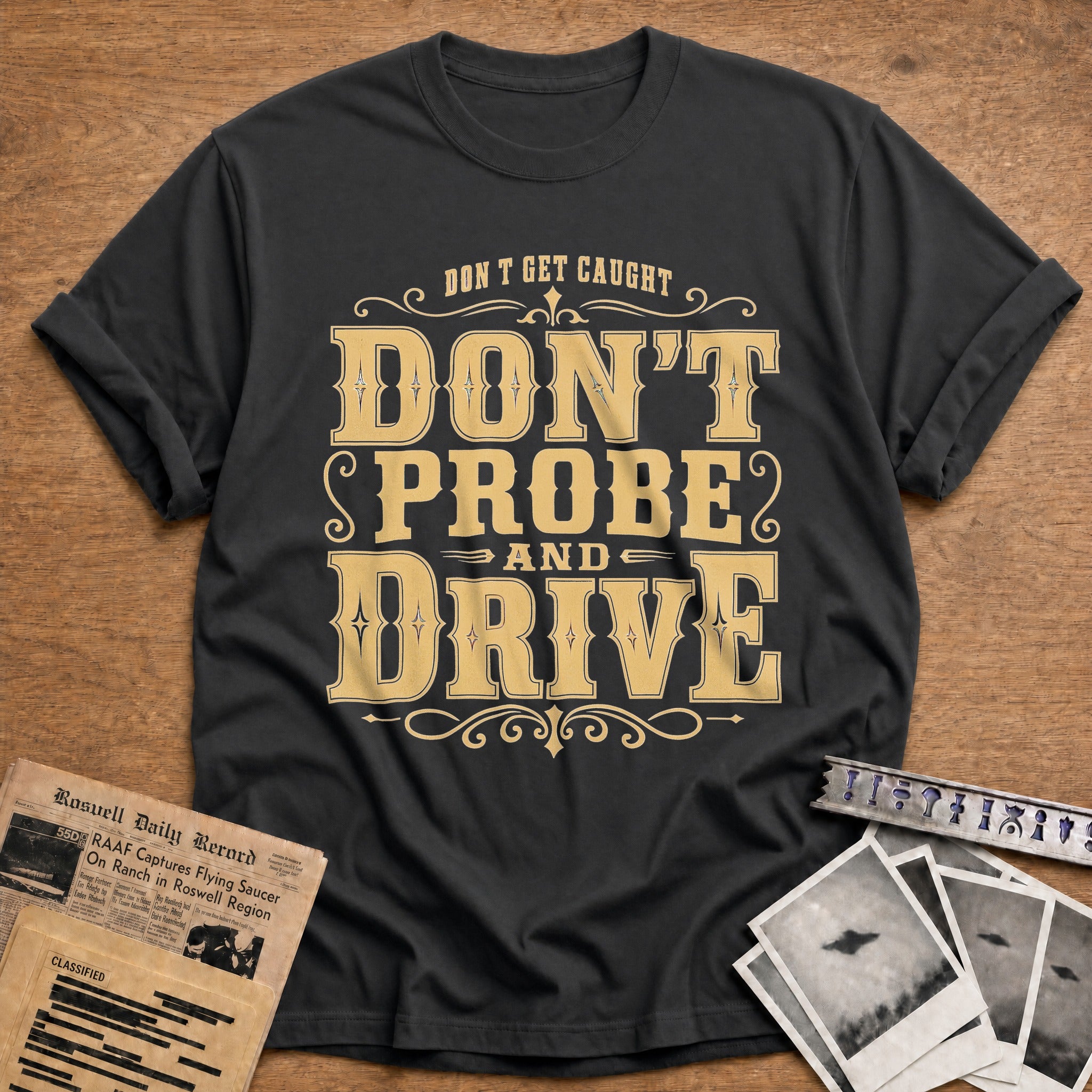 Dont Probe And Drive 02 - Charcoal