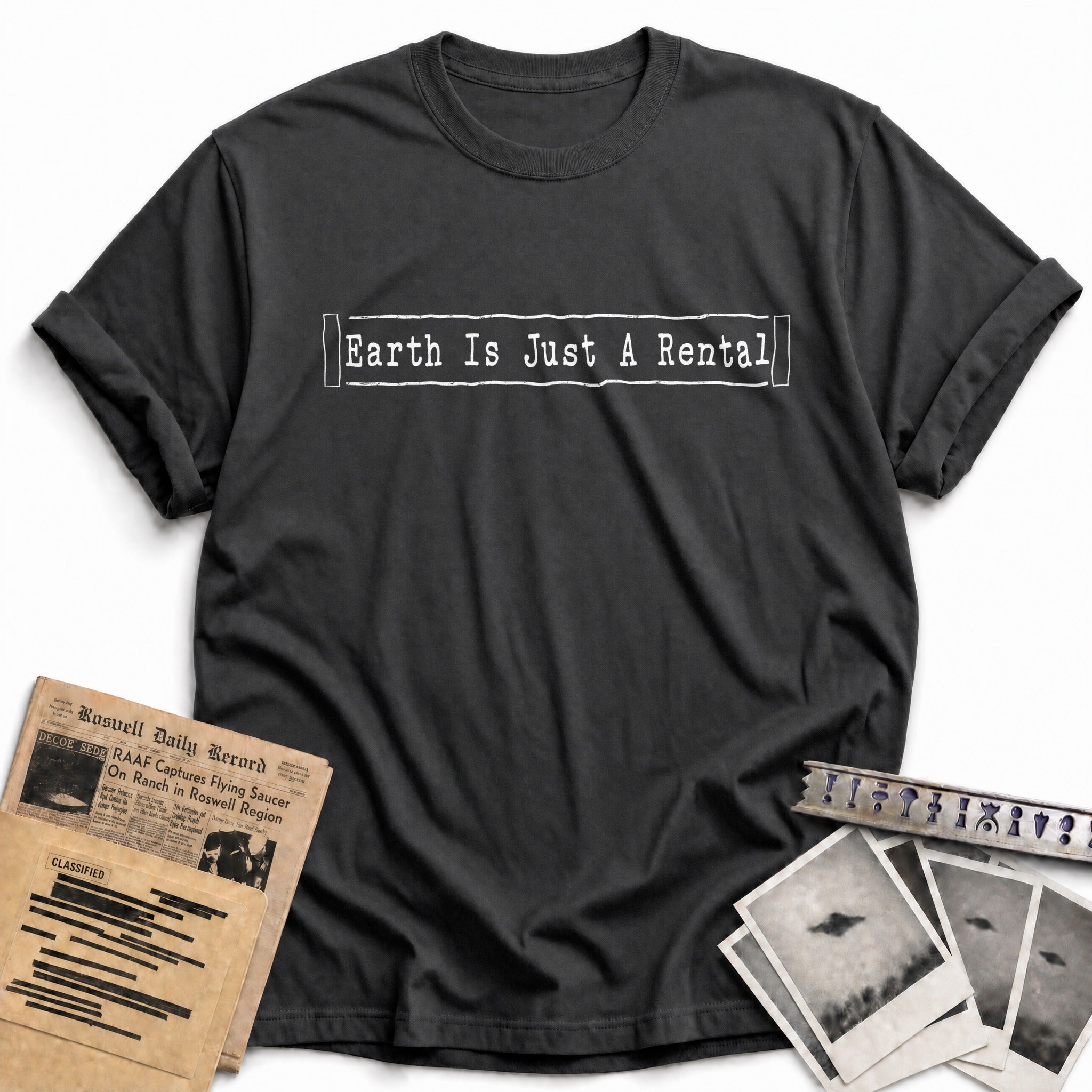 Earth Is Just A Rental 05 - Charcoal
