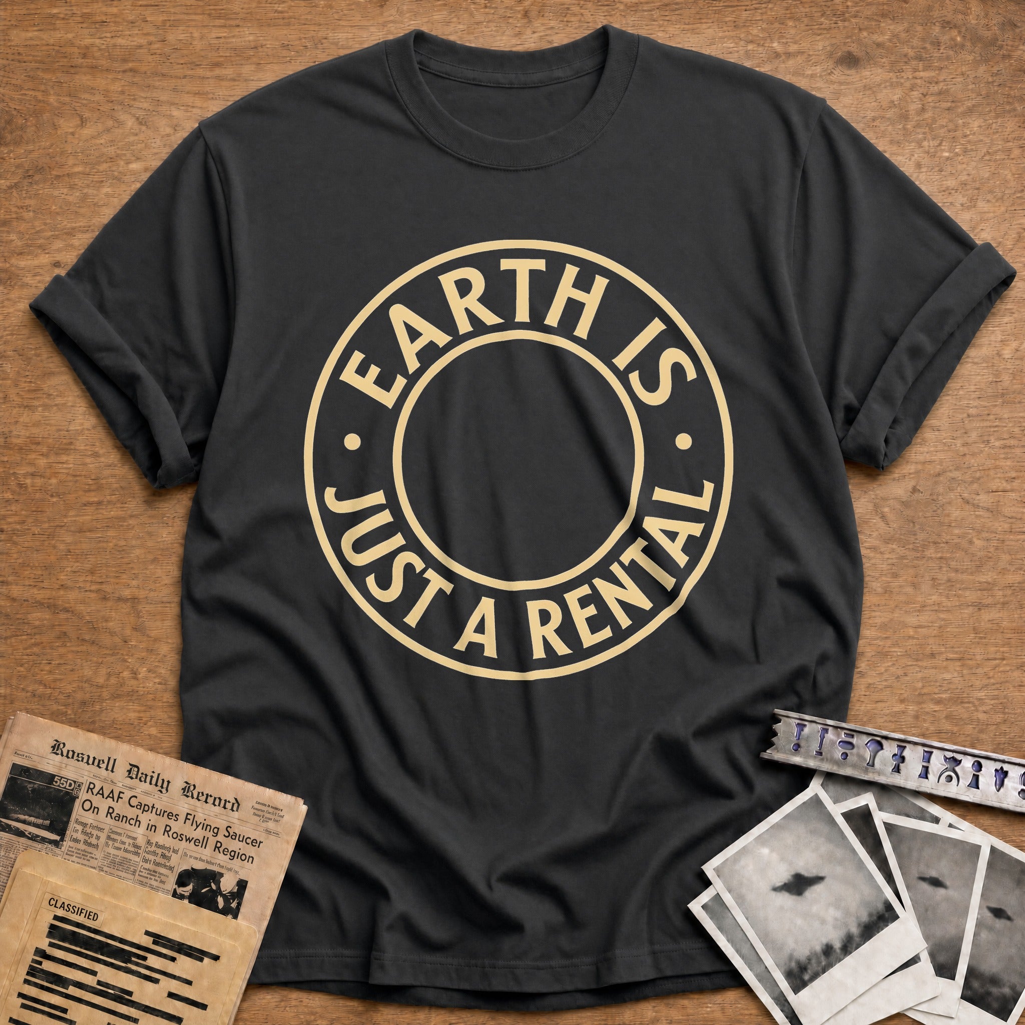 Earth Is Just A Rental 03 - Charcoal