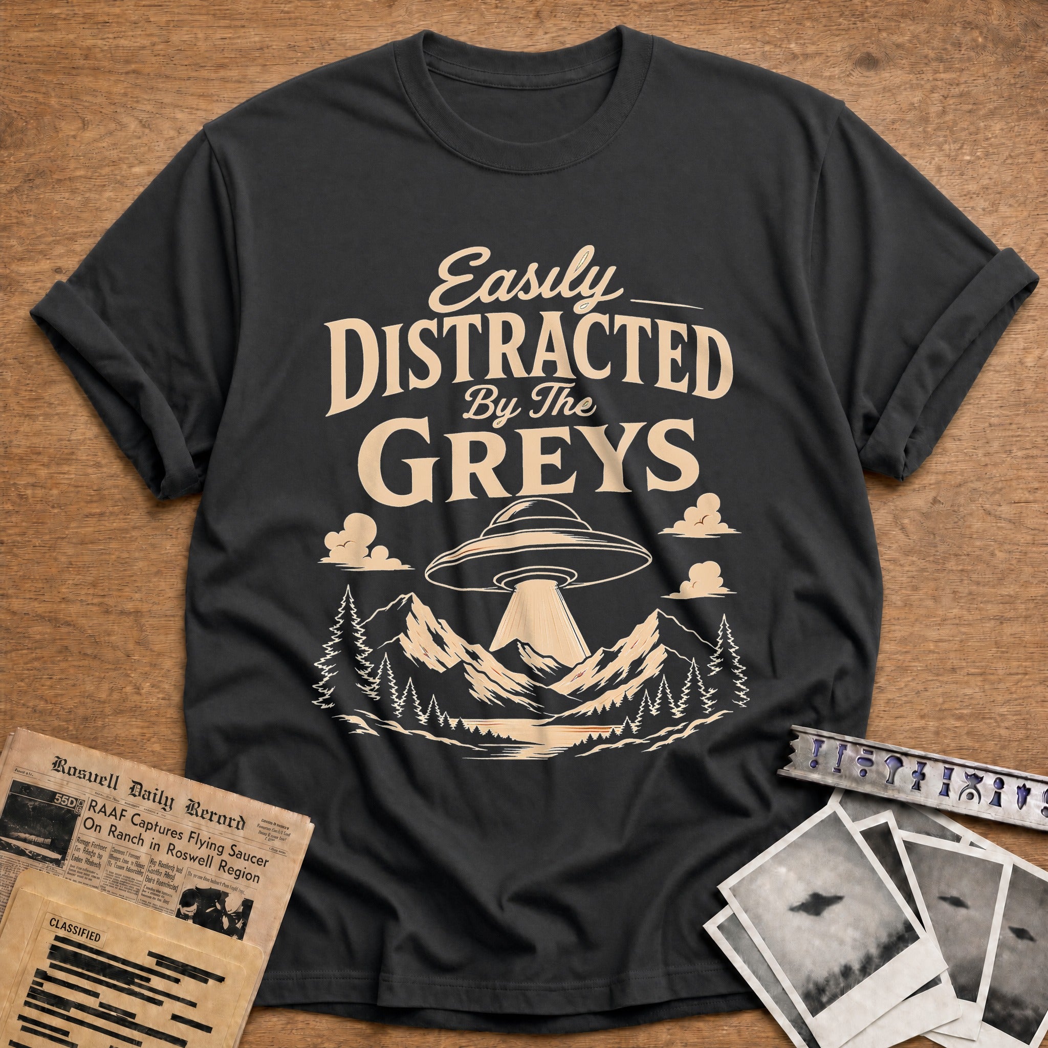 Easily Distracted By The Greys 01 - Charcoal