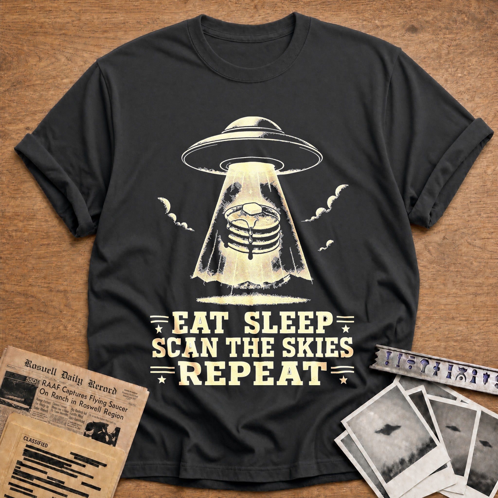 Eat Sleep Scan Repeat - Charcoal
