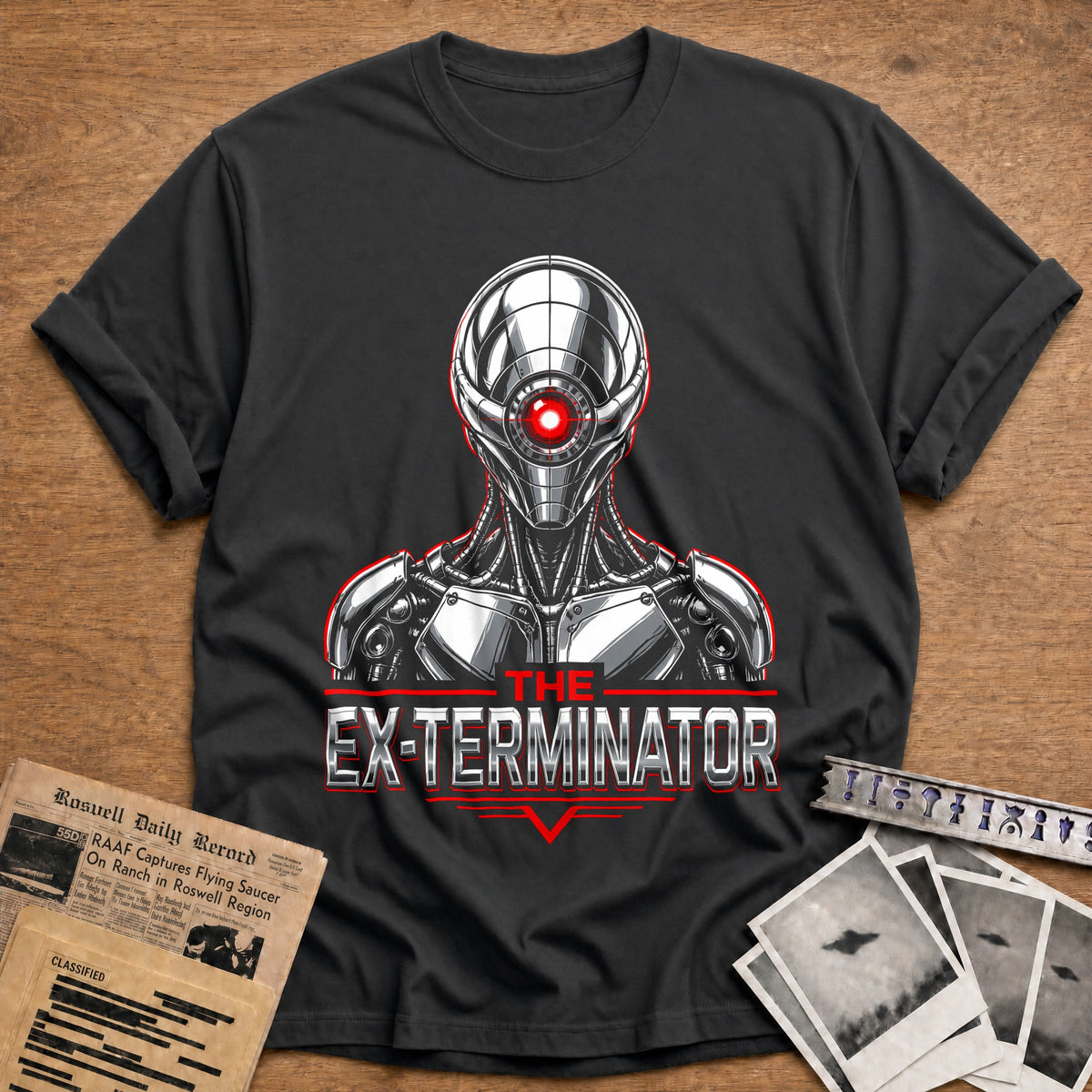 Ex Terminator 91 T-Shirt - Charcoal