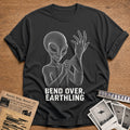 First Contact Wave T-Shirt - Charcoal