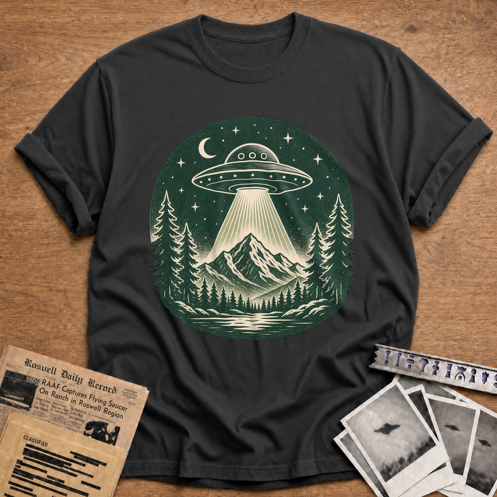 Forest Abduction - Charcoal